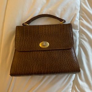 Vintage Leather Brown Bag